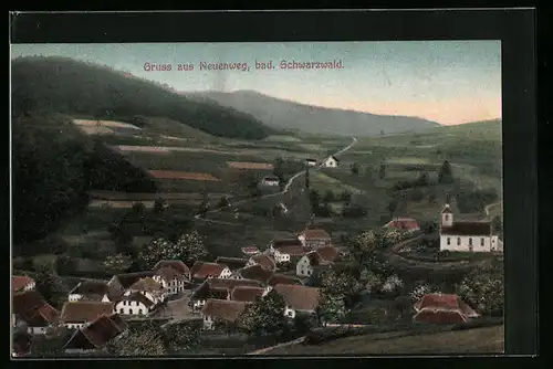 AK Neuenweg / bad. Schwarzwald, Gesamtansicht