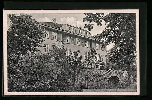 AK Bad Gottleuba, Heilstätte