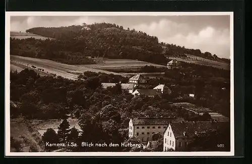 AK Kamenz i. Sa., Blick nach dem Hutberg