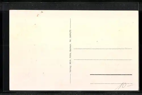 AK Assmannshausen a. Rhein, Künstlerzimmer im Gasthaus Krone