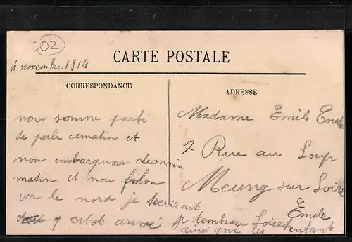 AK Fère-en-Tardenois, Rue des Marchands