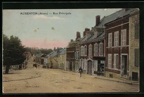 AK Aubenton, Rue Principale