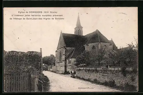 AK Dommiers, l'Église