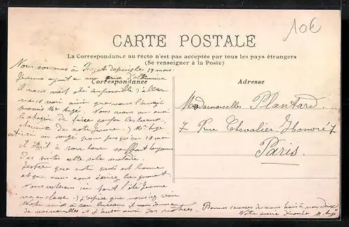 AK Rozet-St-Albin, le Chateau, vue prise du Parc