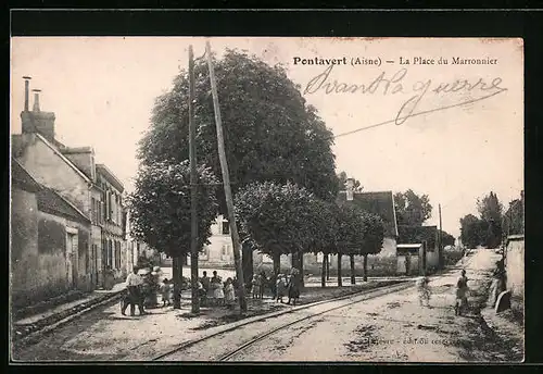 AK Pontavert, La Place du Marronnier