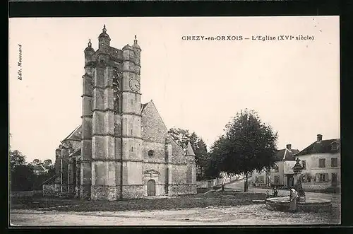 AK Chezy-en-Orxois, l'Eglise