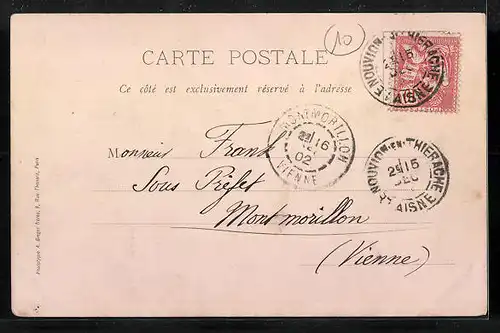 AK Le Nouvion, Rue de Prisches