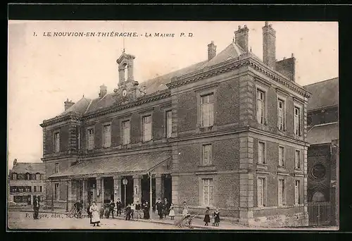 AK Le Nouvion-en-Thiérache, la Mairie