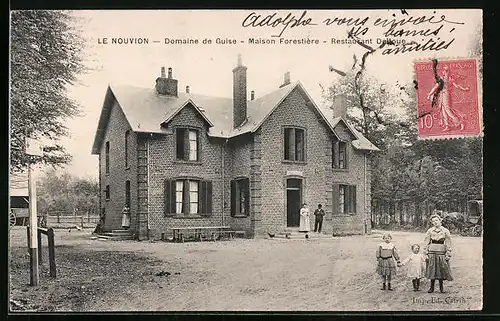 AK Le Nouvion, Domaine de Guise, Maison Forestière, Restaurant Delloue