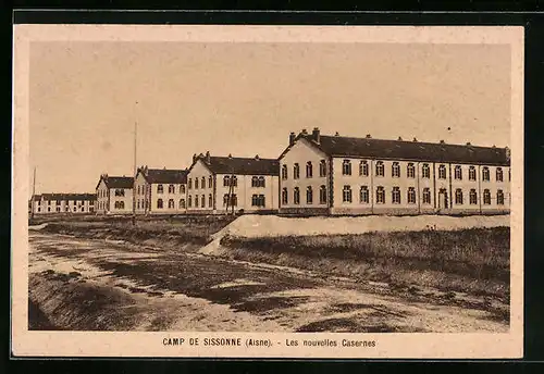 AK Sisonne, Camp de Sissonne, Les nouvelles Casernes