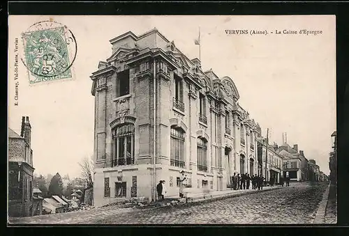 AK Vervins, La Caisse d`Epargne