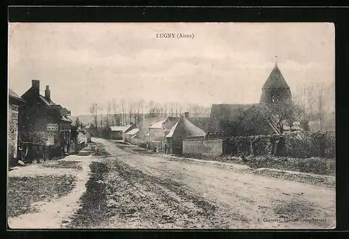 AK Lugny, Une Rue