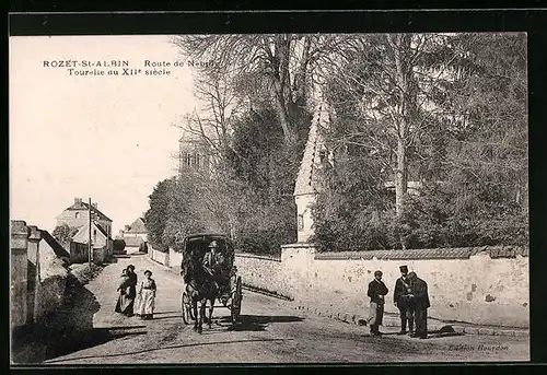 AK Rozet-St-Albin, Route de Neuilly, Tourelle