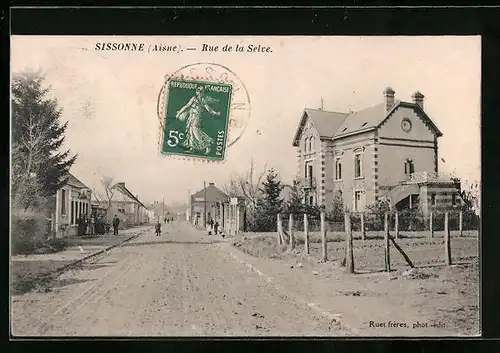 AK Sissonne, Rue de la Selve