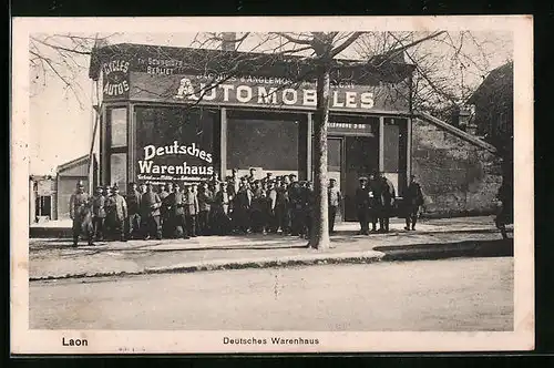 AK Laon, Deutsches Warenhaus