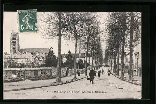 AK Chateau-Thierry, Avenue de Soissons