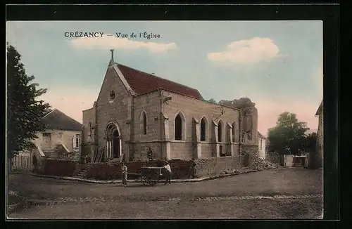 AK Crezancy, Vue de l`Eglise