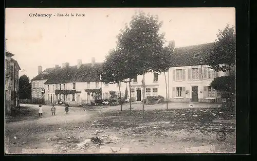 AK Crezancy, Rue de la Poste