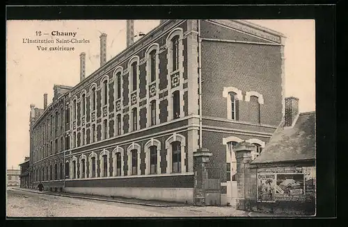 AK Chauny, L`Institution Saint-Charles, Vue exterieur