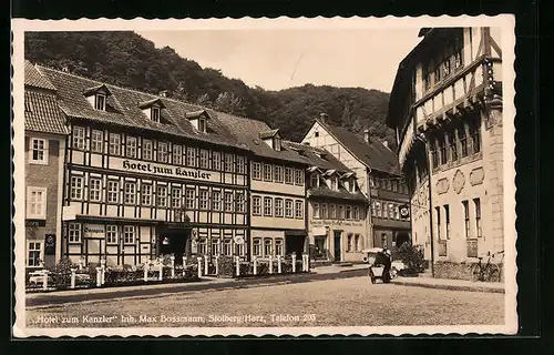 AK Stolberg / Harz, Hotel zum Kanzler