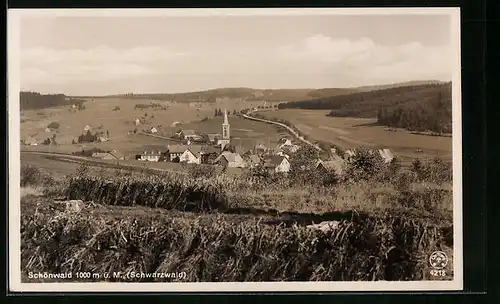 AK Schönwald / Schwarzwald, Gesamtansicht