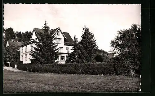 AK Schonach / Schwarzwald, Hotel-Pension Sommerberg