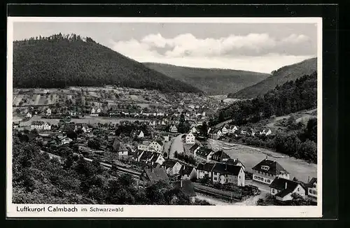 AK Calmbach / Schwarzwald, Gesamtansicht