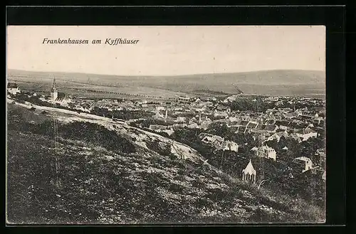 AK Frankenhausen am Kyffhäuser, Gesamtansicht