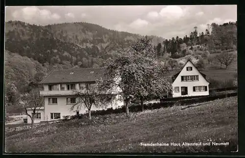 AK Schweighof, Hotel-Pension Haus Altenstein und Neumatt