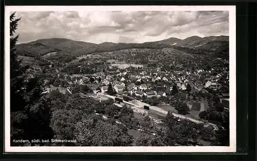 AK Kandern / Schwarzwald, Gesamtansicht