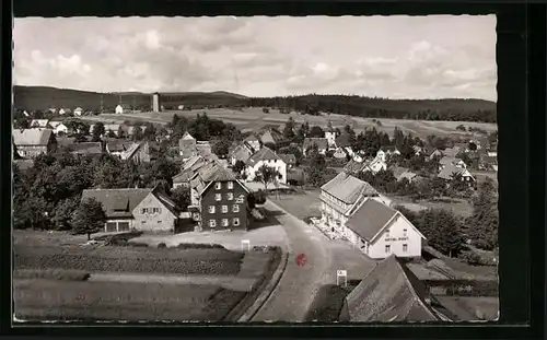 AK Dobel / Schwarzwald, Ortsansicht aus der Vogelschau