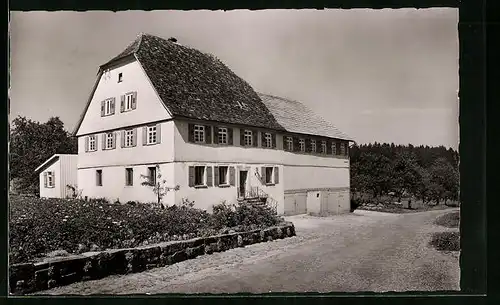 AK Dobel / Schwarzwald, Freizeit- u. Ferienheim der Evang. Kirchengemeinde Pforzheim