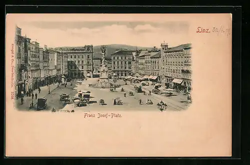 AK Linz, Franz Josef-Platz
