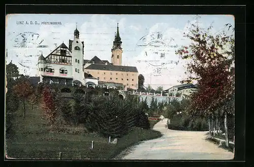 AK Linz a. d. D., Pöstlingberg