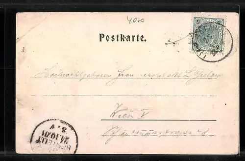 AK Linz a. D., Blick von Urfahr