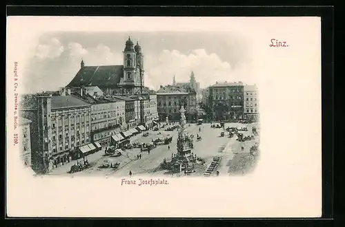 AK Linz, Franz Josefsplatz