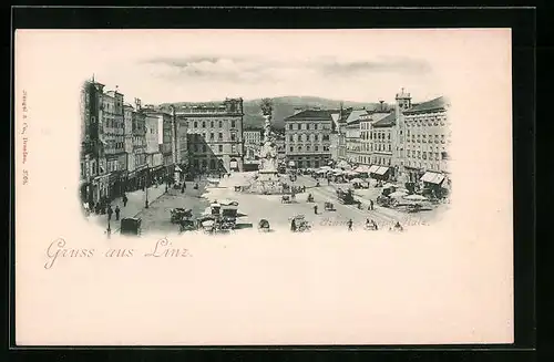 AK Linz, Franz Josef-Platz
