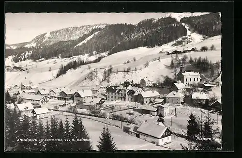 AK Annaberg, Gesamtansicht im Winter