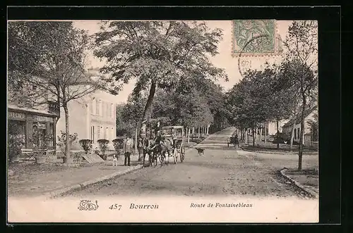 AK Bourron, Route de Fontainebleau