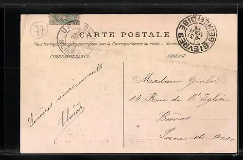 AK Bourron, Route de Fontainebleau