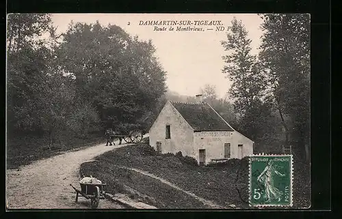 AK Dammartin-sur-Tigeaux, Route de Montbrieux