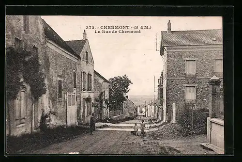 AK Chermont, La Rue de Chermont