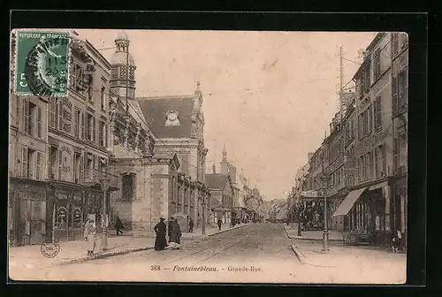 AK Fontainebleau, Grande-Rue