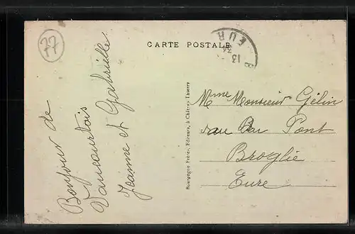 AK Villiers-sur-Morin, Rue de Paris