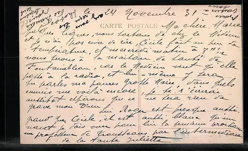 AK La Chapelle-la-Reine, La Place