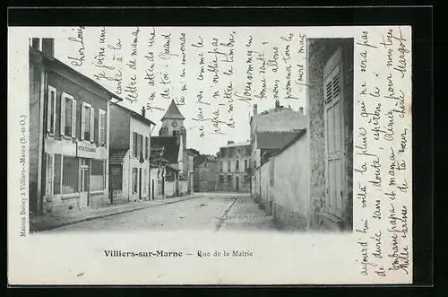 AK Villiers-sur-Marne, Rue de la Mairie