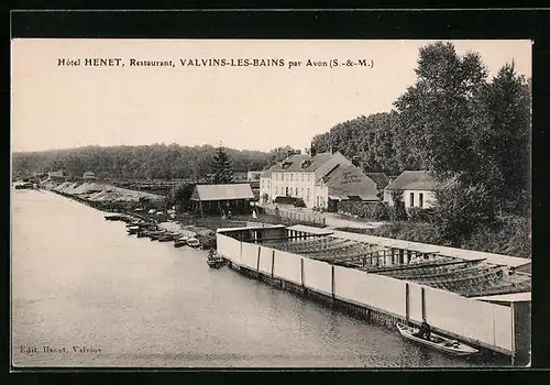 AK Valvins-les-Bains, Hotel Henet