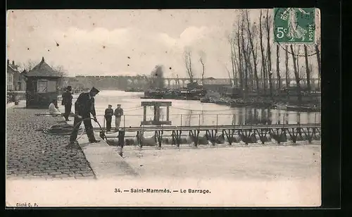 AK Saint-Mammès, Le Barrage