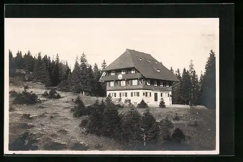 AK Feldberg /Bad. Schwarzwald, Naturfreundehaus Feldberg