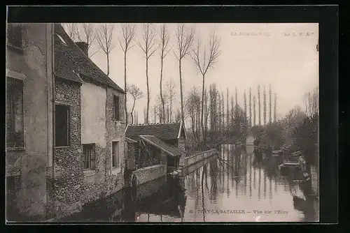 AK Ivry-la-Bataille, Vue sur l`Eure